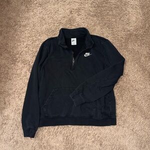 Nike Black Half-Zip Pullover